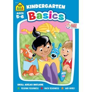 School Zone Kindergarten Basics 96-Page Workbook -- School Zone